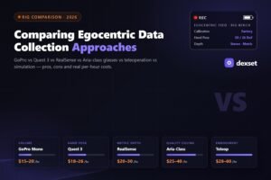 Comparing Egocentric Data Collection for Robotics Approaches: Pros, Cons and Costs